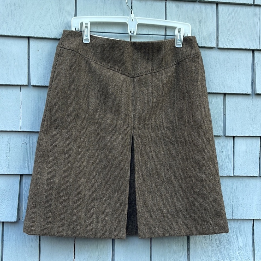 GAP Wool Blend Lined tweed Skirt Size 10
